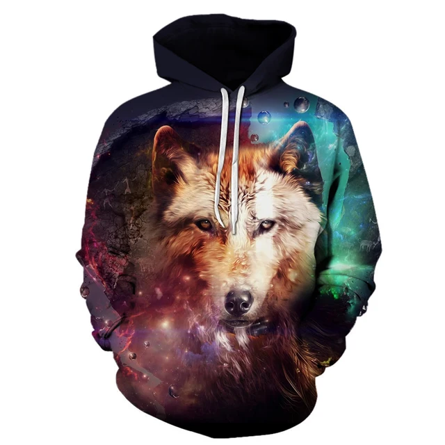 Aliexpress.com : Buy Galaxy Wolf 3D hoodies Men Sweatshirts Unisex