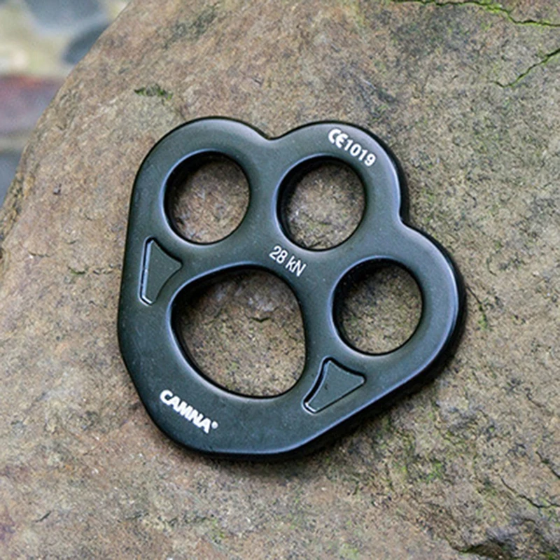 Arborist Rigging plate Tool Accessories Device Rope Multi anchor Aluminum Descender Rock tree climbing