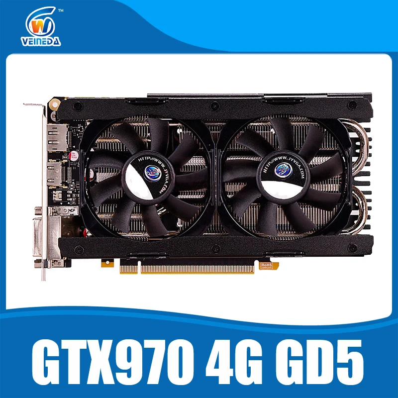 nVIDIA video graphics card GTX970 4GB GDDR5 256Bit 5000MHz Game Card