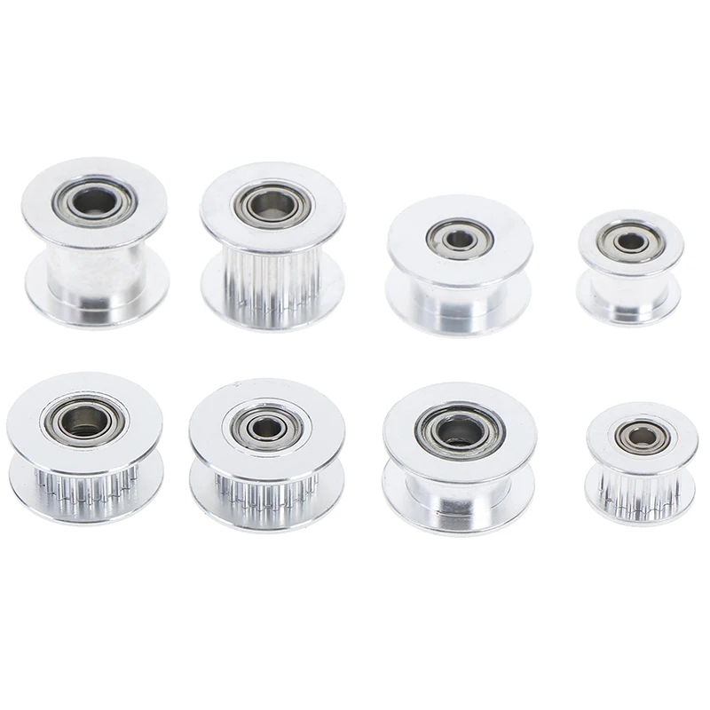 

2GT 16Tooth Or 20 Tooth Synchronous Wheel Idler Pulley Bore 3 (mm) Or 5 (mm) With Bearing For GT2 Timing Belt Pitch: 2 (mm)