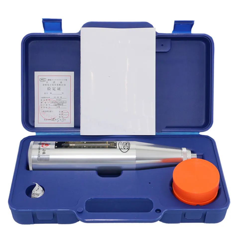 

HT-225B Precision Concrete Rebound Test Hammer Portable Concrete Test Hammer High Polymer Material Shell Resiliometer Utilities