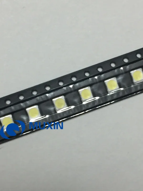 500 шт./лот LG SMD СВЕТОДИОДНЫЙ 3535 6V холодный белый 2W для ТВ/ЖК-подсветки