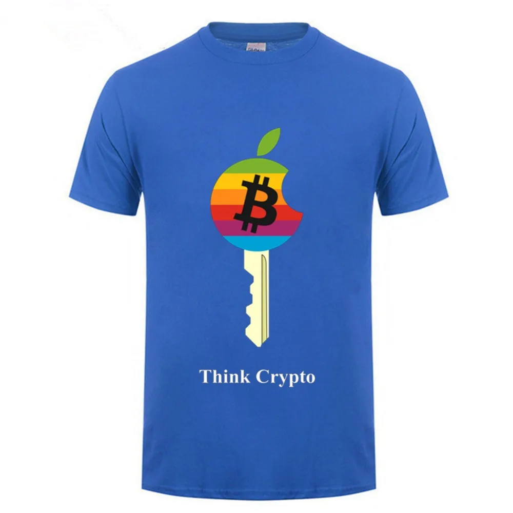 T Shirt Think Crypto Bitcoin Cryptocurrency T-Shirt Cool Round Neck Short Sleeve Tee Plus Size 3xl Men's Tee Shirt 100% Cotton T Shirt Think Crypto Bitcoin Cryptocurrency T-Shirt Cool Round Neck Short Sleeve Tee Plus Size 3xl Men's Tee Shirt 100% Cotton