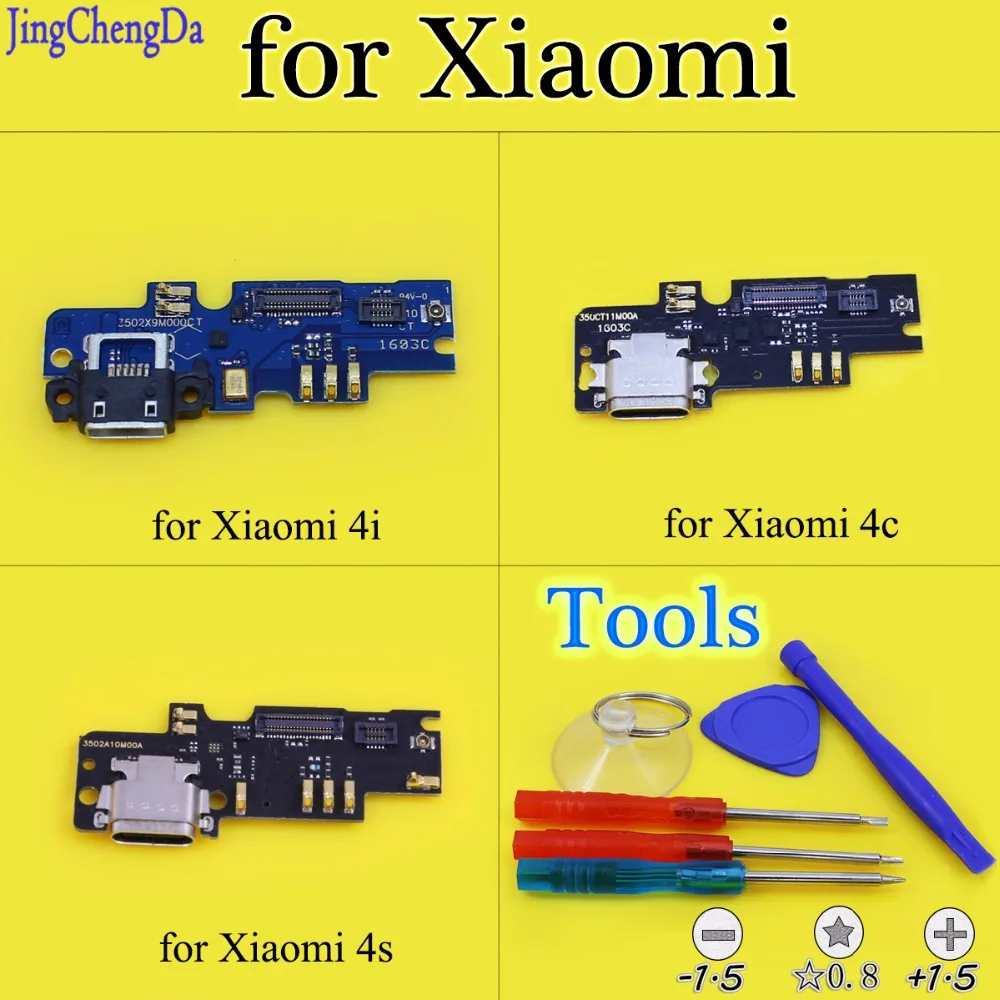 

JCD 1pcs USB Dock Connector Charging Port Flex Cable For Xiaomi Mi4c Mi 4c M4c Mi4s M4s Mi 4s Mi4i Mi 4i Replacement