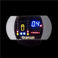 VFD HUD Дисплей парктроник сенсор 4 радар обратный монитор парковочный детектор работает для Toyota и т. д. система 12 В для любого стайлинга автомобилей