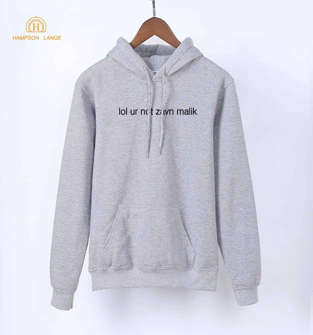 

Lol Ur Not Zayn Malik Funny Pullovers For Fangirl 2019 Spring Autumn Kawaii Sweatshirts Women K-pop Warm Fleece Gray Hoodies