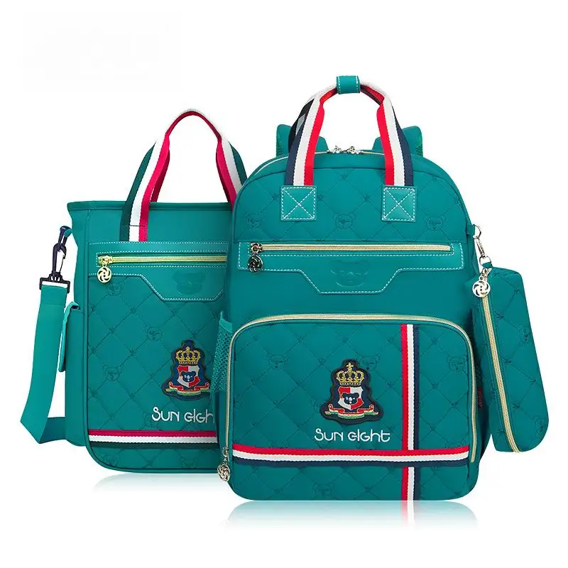2017 Cute British Style Children School Bags Top Quality Orthopedic Waterproof font b Backpack b font