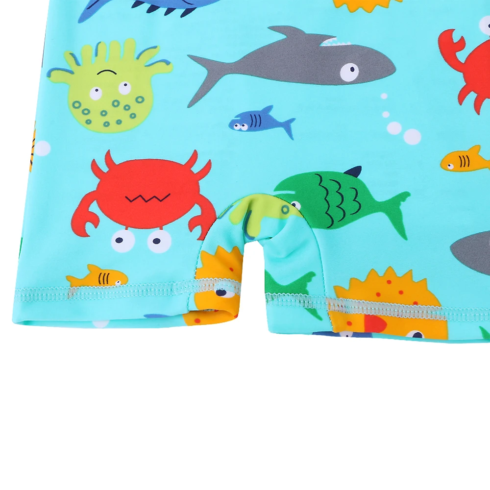 BAOHULU Cute Baby Boys Swimsuit with Cartoon Pattern Toddler Bathing Suit Kids Swimwear One Piece Swimming Suit for Children