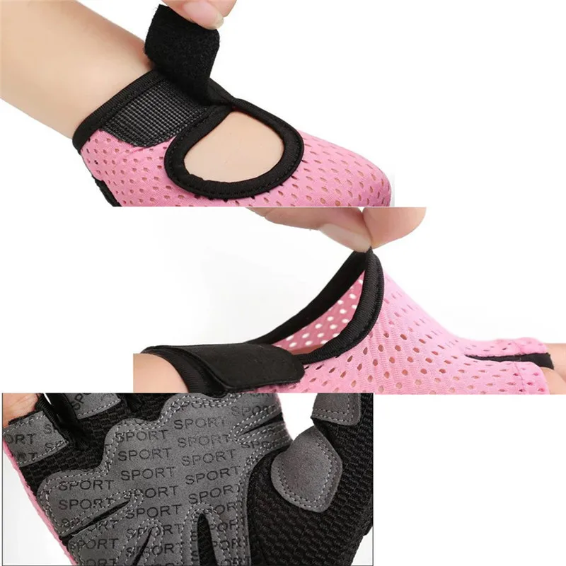 Men Women Yoga Fitness Gloves Weight Lifting Gym Training Sports Bicycle Gloves Hand Gloves guantes eldiven handschoenen 40FE1819