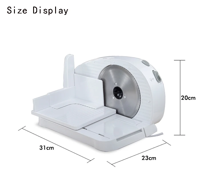 LSTACHi бытовая электрическая ломтерезка для мяса машина для хлеба еда Слайсеры Резак для замороженная говядина mutton220V+ адаптер+ английский mannual