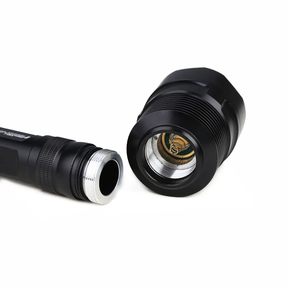 A100 6000Lm XM-T6 LED Tactical Hunting Flashlight 5 Mode Torch Mount Light Gun