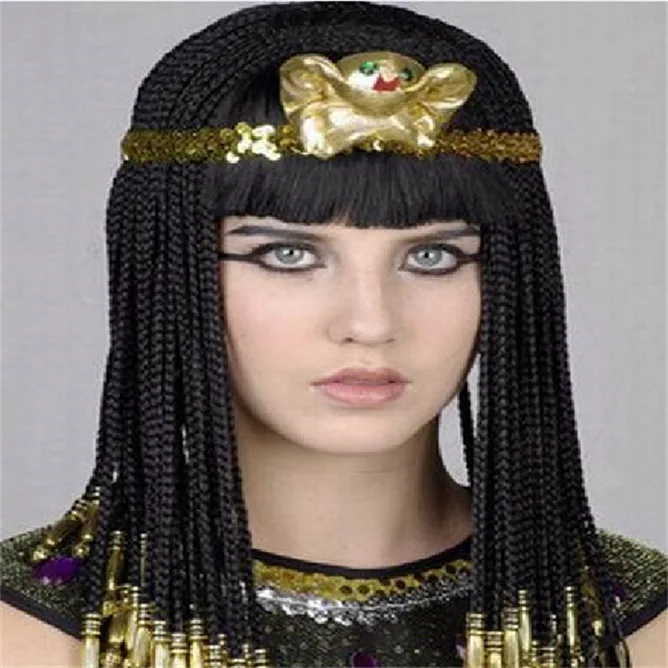 perruque egyptienne pas cher