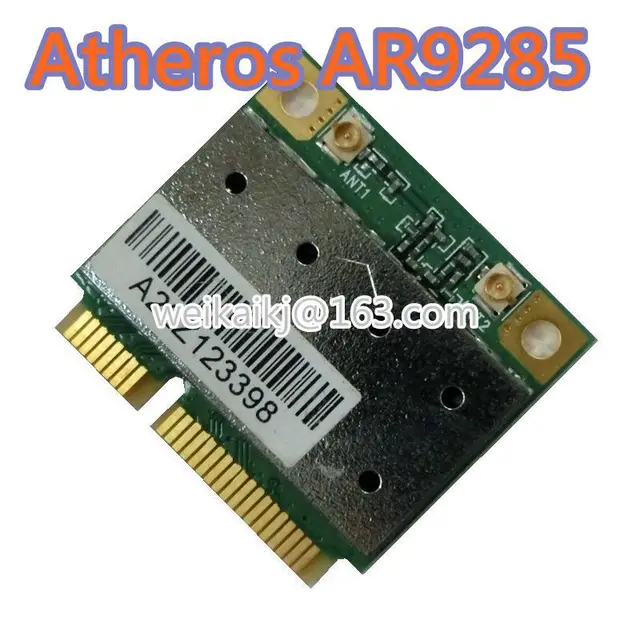 US $8 99 |Azure Wave Atheros Laptop Wireless AR9285 Board Half Mini PCI E Card WIFI WLAN AR5B95 Wireless network card-in Network Cards from Computer &