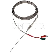 CNBTR Controlador de Temperatura Termopar Tipo K Sensor De Acero Inoxidable 1.5mm Sonda 2 m