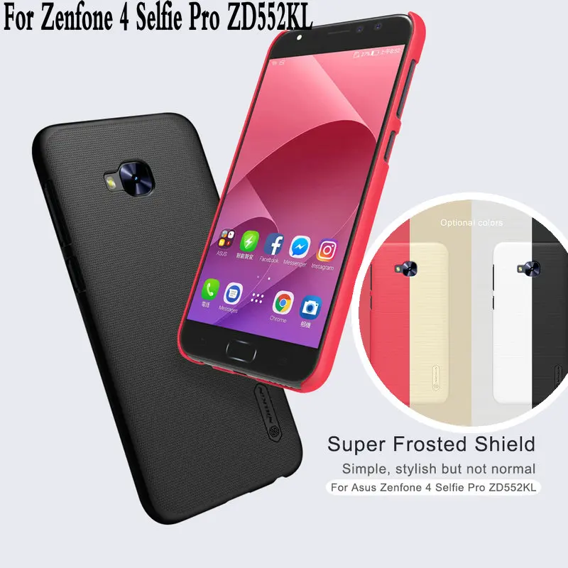 Zd552kl Phone Nillkin Frosted Shield Back Cover For Zenfone 4 Selfie Pro Zd552kl zd552kl phone nillkin frosted shield back cover for zenfone 4 selfie pro zd552kl