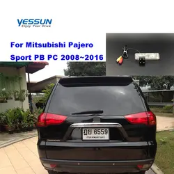 Yessun Автомобильная камера номерного знака для Mitsubishi Pajero Sport PB PC 2008 ~ 2016 камера помощь при парковке