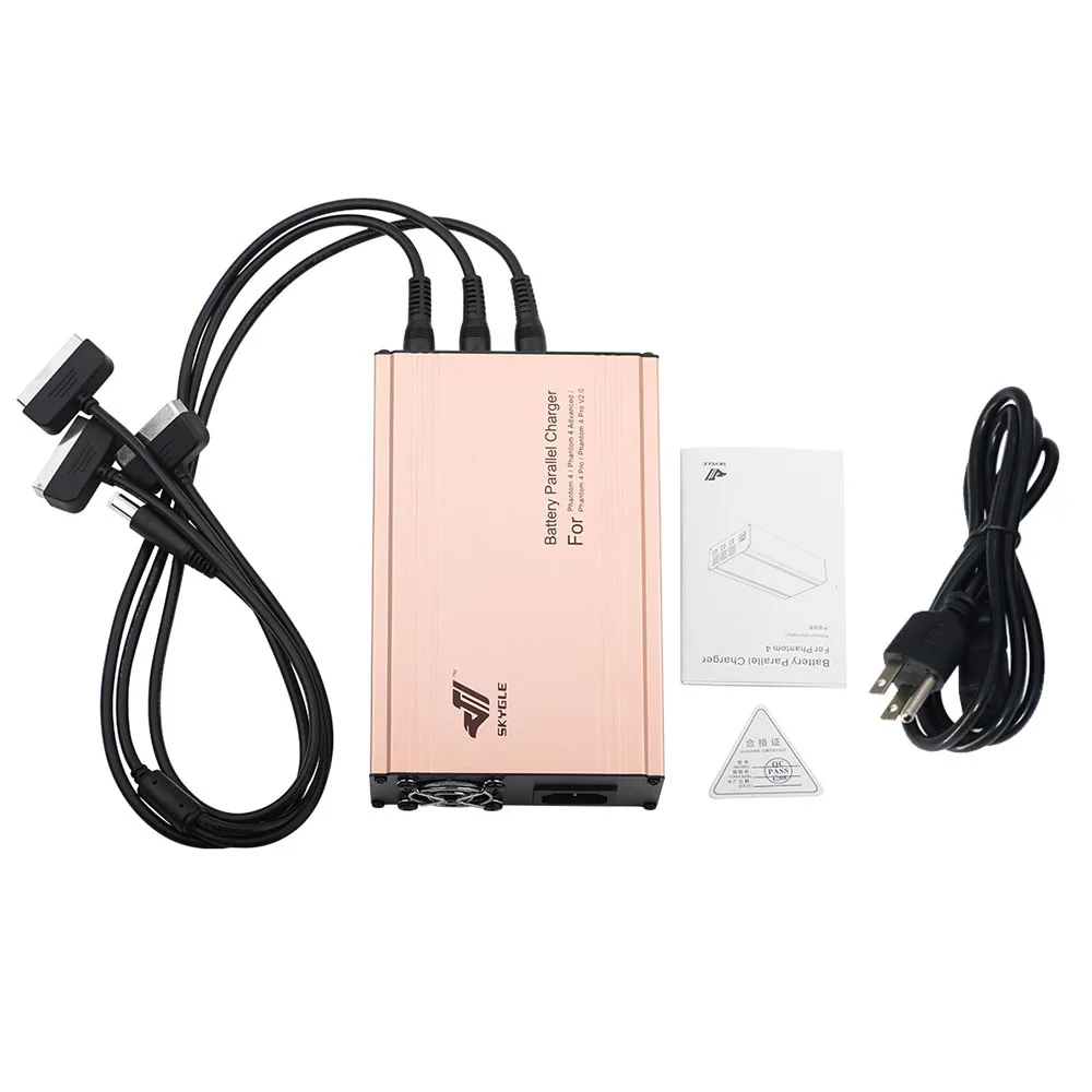

4 In 1 Charging Hub for DJI Phantom 4 Pro V2.0 Advanced Drone Battery Remote Controller with USB Charging Fast Indoor Charger