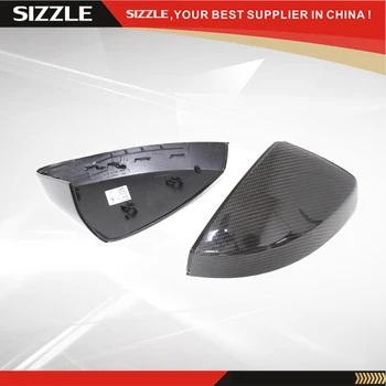 

Replacement Style Carbon Fiber Rear View Mirror Cover For Audi A3/S3 2014+ Without Lane Assit