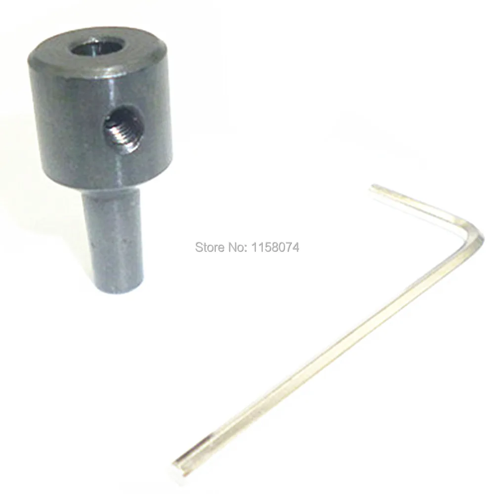 5mm Shaft Coupling Motor Connector Electric Motor Shaft Coupler Drill Clamp Rod Work with 0.3-4mm JT0 Watchmaker Drill Chuck DIY