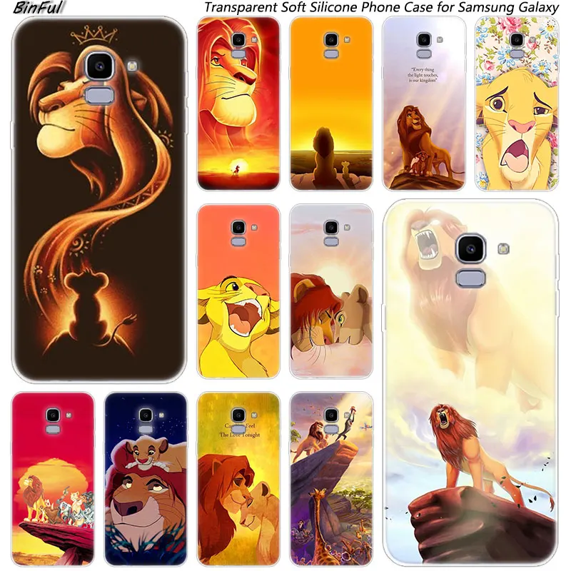 

Hot The Lion King Soft Silicone Phone Case For Samsung Galaxy J8 J6 J4 2018 J2 Core J5 J6 J7 Prime J3 2016 2017 EU J4 Plus Cover
