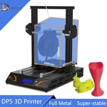 DMSCREATE DP5 3D printer kit easy assembly prusa I3 kits big printing size Auto-leveling Metal Frame with High Precision