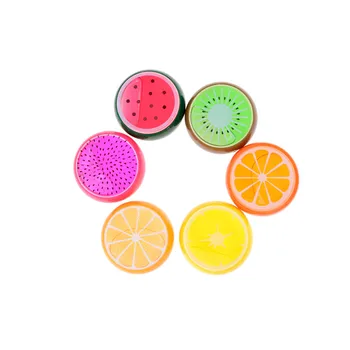 

Soft Playdough Toys DIY Fruits Resin Crystal Mud Light Plasticine Crystal Soil Slime Toys Fruit Polymer Clay