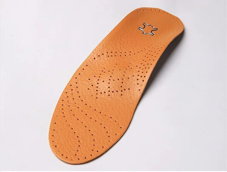 New Style Leather Arch Support Insole For Flat Feet Arch Support