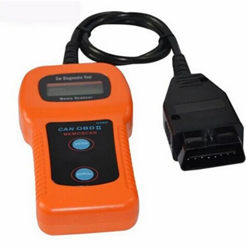 U480 OBD2 CAN BUS/считыватель кодов двигателя считыватель OBDII автомобильный или