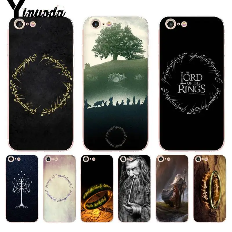 

Yinuoda For iphone 7 6 X Case The Lord of The Rings Luxury Phone Case for iPhone 8 7 6 6S Plus X 5 5S SE 5C XS XR Cases