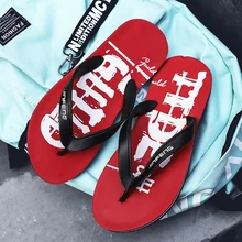 Летняя мужская обувь, сандали Мужские Пляжные шлепанцы; черные летние сандалии с ремешками; открытые сандалии, мужские тапочки в виде цветов; Sandalia Masculina Размер 40-44 yd-когда-либо