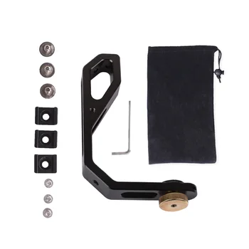

L-Shape Bracket Holder Mount for Monitors Mic LED Video Light for FeiyuTech for Zhiyun Crane Gimbal Stabilizer accessories