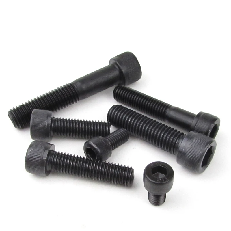 

Hex Socket Head Cap Screws Allen Hexagon Thread Metric Machine Bolt Nuts Hardware Black Alloy Steel Grade 12.9 M5 M6 M8