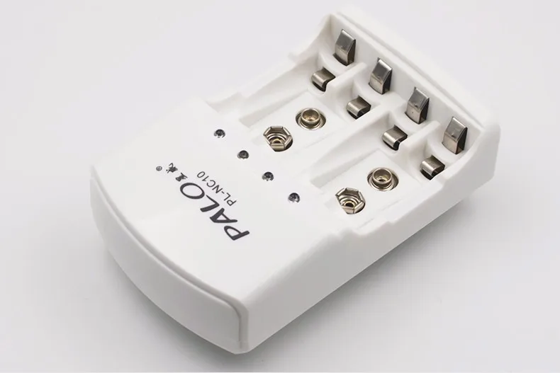 100% Original Smart EU US Plug Led Light Battery Charger For 1.2V Ni-Mh Ni-Cd AA/AAA /9V Battery