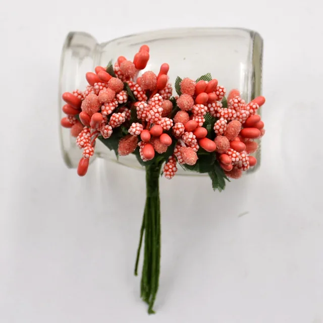 12Pcs lot Handcraft sztuczne kwiaty Stamen Sugar wesele ozdoba party DIY wieniec prezent Box Scrapbooking tanie fałszywe kwiaty tanie i dobre opinie Jedwabiu GA08-12L Ślub Z W Bukiet kwiatów Jagoda Stamen 2 5cm 20Kolor koloru 12Szt bukiet 100 nowe i wysokiej jakości 12Pcs lot Handcraft sztuczne kwiaty Stamen Sugar wesele ozdoba party DIY wieniec prezent Box Scrapbooking tanie fałszywe kwiaty tanie i dobre opinie Jedwabiu GA08-12L Ślub Z W Bukiet kwiatów Jagoda Stamen 2 5cm 20Kolor koloru 12Szt bukiet 100 nowe i wysokiej jakości