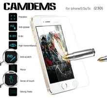 CAMDEMS 200 шт./лот Ультра тонкий 0.3 мм Премиум Закаленное Стекло-экран протектор для iphone 7 7 plus 6s 5 5S se 4S защитный фильм