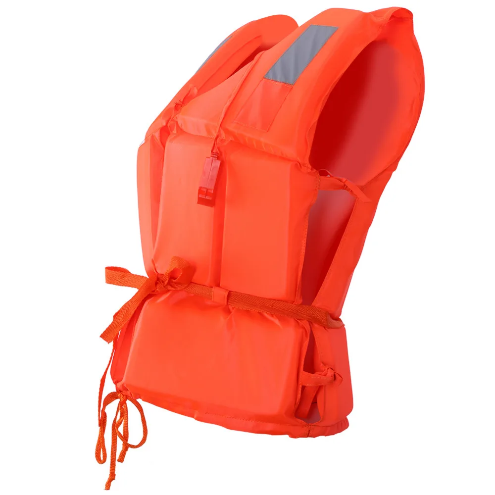 

1pcs Univesal Children Adult Life Vest Jacket Swimming Boating Beach Outdoor Survival Aid Safety Jacket for Kid with Whistle