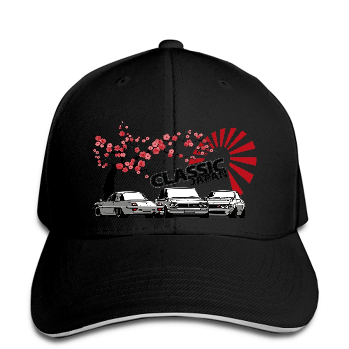 

Classic Japan Car Men Baseball Cap JDM Hat Snapback Cap Women Hat Peaked