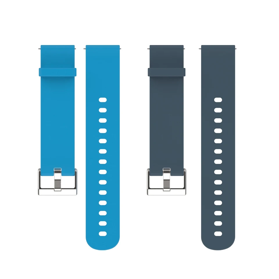 Mijobs 20mm Silicone Wrist Strap for Xiaomi Huami Amazfit Bip BIT Smart Watch Band Accessories Sports Bracelet Correa Wristband
