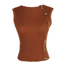 Весенний женский вязаный свитер, японский жаккардовый кардиган Mori Girl с круглым вырезом, повседневный вязаный свитер без рукавов, женский свитер