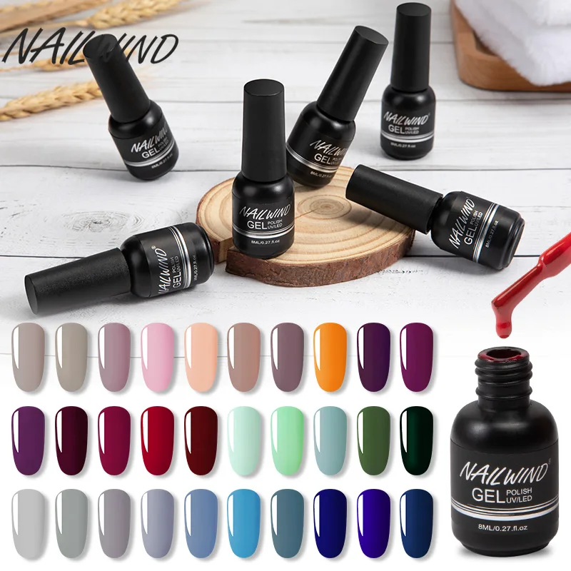 

NAILWIND Gel Polish Set All For Manicure Semi Permanent Vernis UV LED Gel Varnish Soak Off Nail Art Gel Nail Polish