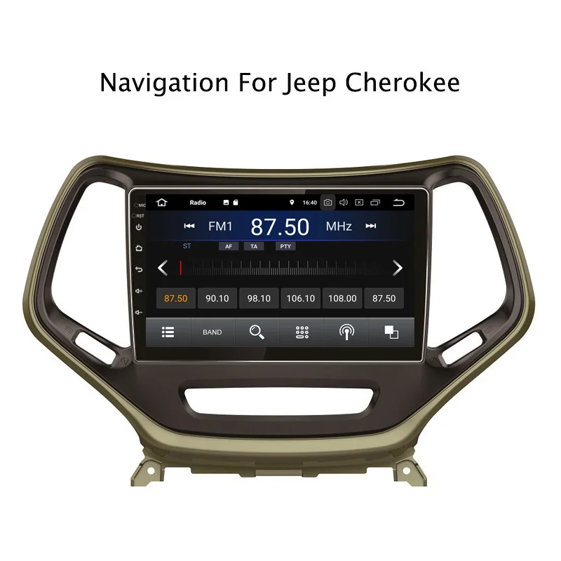 Perfect 10.1" 2G RAM 16G ROM Android 8.1 Car DVD Multimedia Player For Jeep Cherokee 2014-2017,Black GPS Navigation Radio Stereo Audio 1 Perfect 10.1" 2G RAM 16G ROM Android 8.1 Car DVD Multimedia Player For Jeep Cherokee 2014-2017,Black GPS Navigation Radio Stereo Audio 1