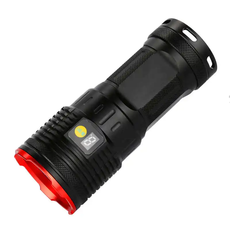 Supwildfire 30000LM 10 x XM-L T6 LED Power led flashlight 18650 Digital Display Hunting Flashlight lanterna led t6 #3S28 (2)