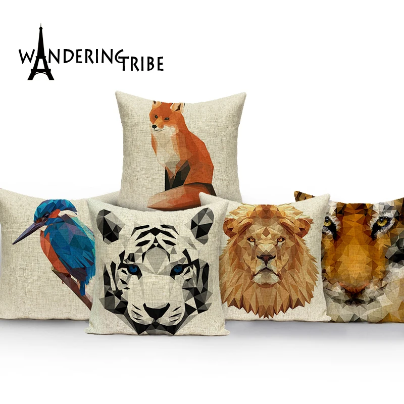 Pillowcase animal cushions decorative Comfortable cover cushion custom