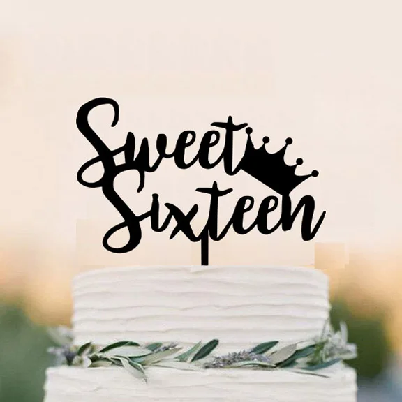 sweet sixteen birthday cake