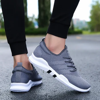 

Vogue New Brand Designer Casual Shoes Men Outdoor Footwear For Male Breathable Men Shoes Mesh Sneakers Flats Chaussure Homme