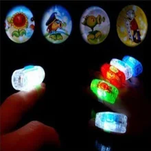 Акция,, обучающий красочный светильник, игрушка, светодиодный кольцевой палец, Ослепительная маленькая проекционная лампа, детские игрушки, мигающие