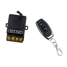 Kebidu 1pc AC 110V 240V 30A inalámbrico de relé de RF inteligente transmisor interruptor con mando a distancia + receptor, 433 MHz, controlador remoto