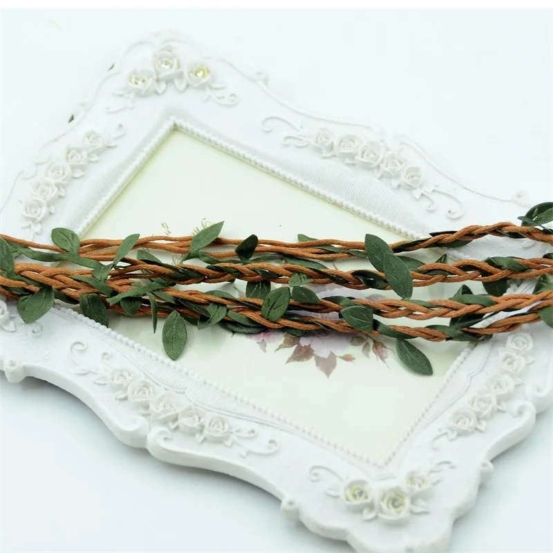 Гирлянда из искусственных листьев плюща 1 м 5 цветов|fake foliage|ivy leaf garland plantsartificial ivy