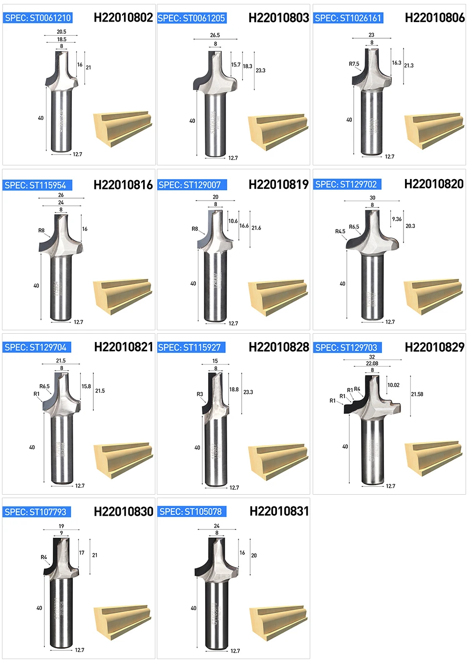 1 шт. 1/2 "хвостовик Diamond CVD покрытие отделка Endmill Деревообработка резак PCD Slotter двери шкафа фреза