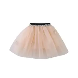 Милая юбка принцессы для малышей Новинка 2019 года, детская юбка Весенняя детская юбка-торт трехмерная юбка с принтом бабочки для девочек на
